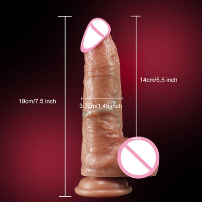 Large Realistic Dildo with Suction Cup
