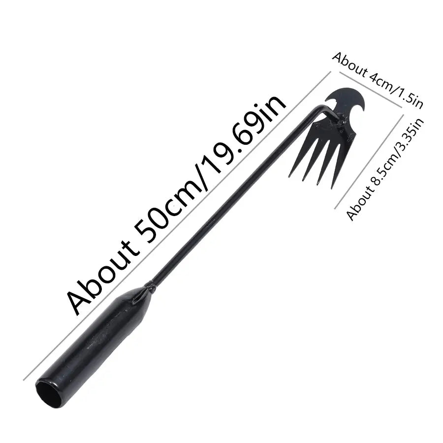 Garden Hoe - Carbon Steel Weed Removal Tool