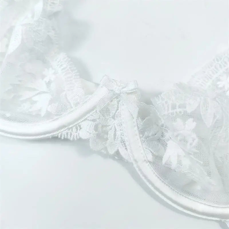 Seamless Push-Up Plunge Bra Set