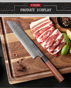 F.YOUNG 8.2" Japanese Kiritsuke Knife - 67-Layer Damascus Steel Professional Chef Knife The Max Mall