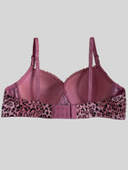 Push Up Embroidered Bra