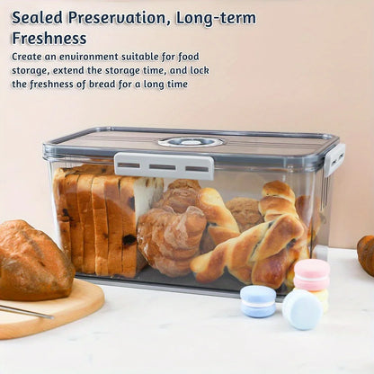 Premium Sealing Storage Container with Lid and Four Buckles