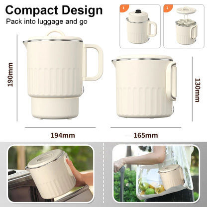 Multifunctional Electric Teapot Stainless Steel Hot Water Boiler Pot