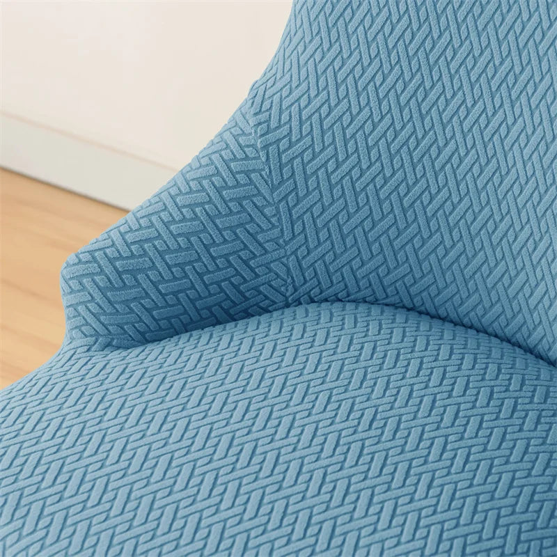Yupartex Stretch Chair Cover - Jacquard Spandex Slipcover