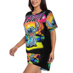 MINISO Summer Pajama Set - Print Design MINISO