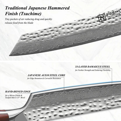 KEEMAKE Kitchen Knives 1-4PCS/Set