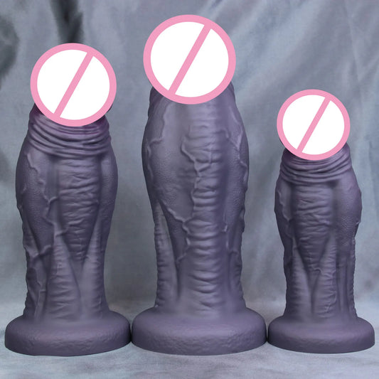 Big Soft Dildo Super Soft Silicone Large Penis with Suction Cup