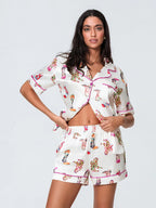 hirigin Summer Pajama Set - Cute Print hirigin