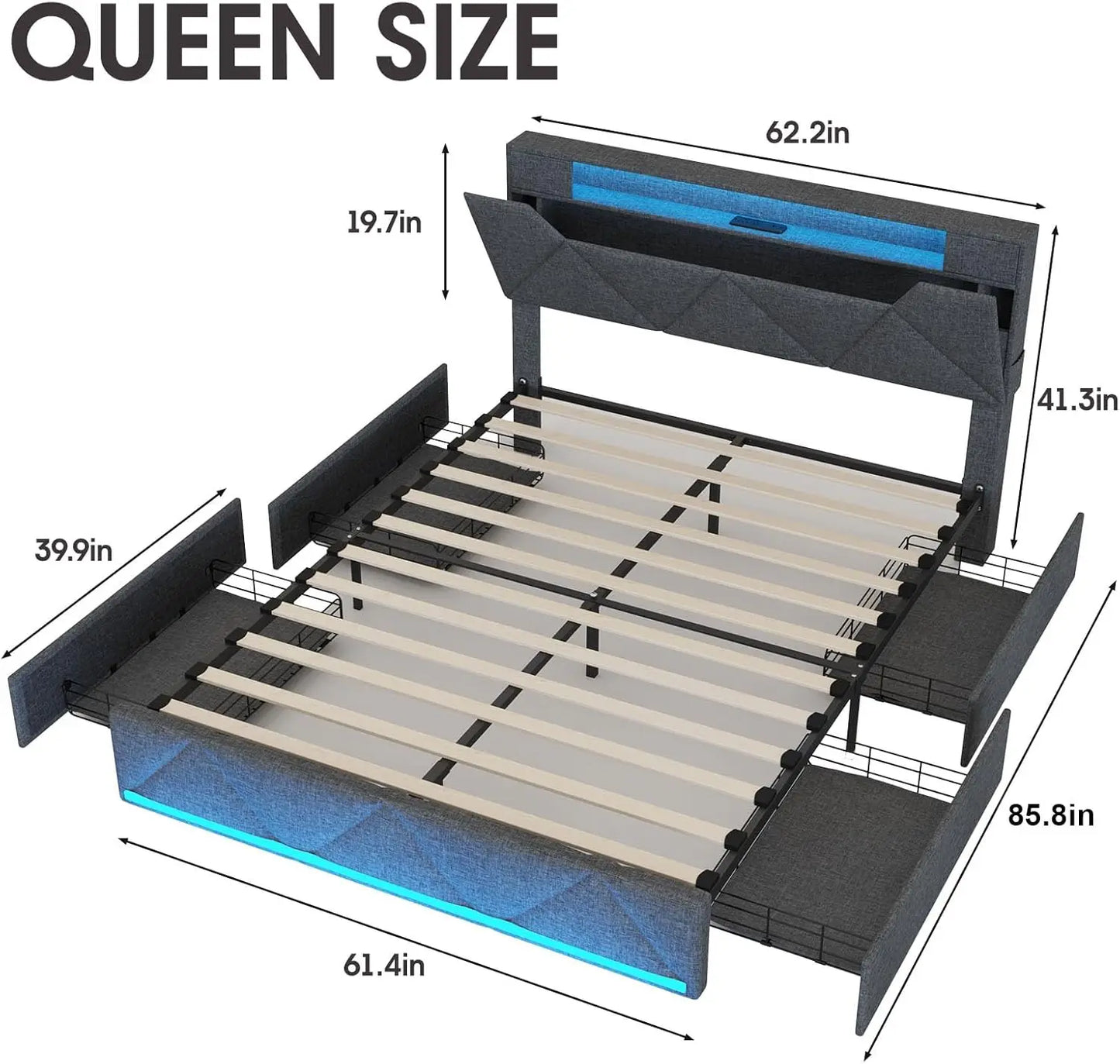 Vabches Bed Frame