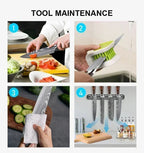 Laser Damascus Kitchen Knife The Max Mall