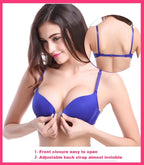 Push-Up Bra with Front Closure