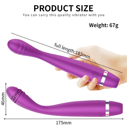 Finger Dildo Vibrator for Women 10 Powerful Vibration