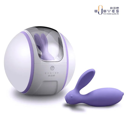 Wearable Rabbit-Shaped Sex Toy for Women