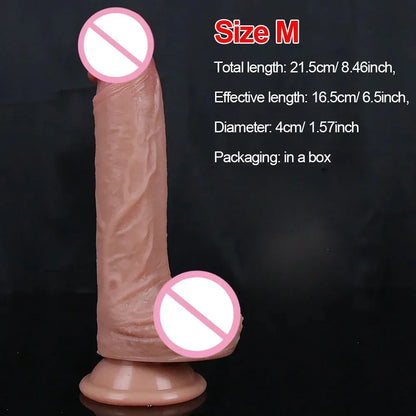 Vibrating Dildo with Suction Cup