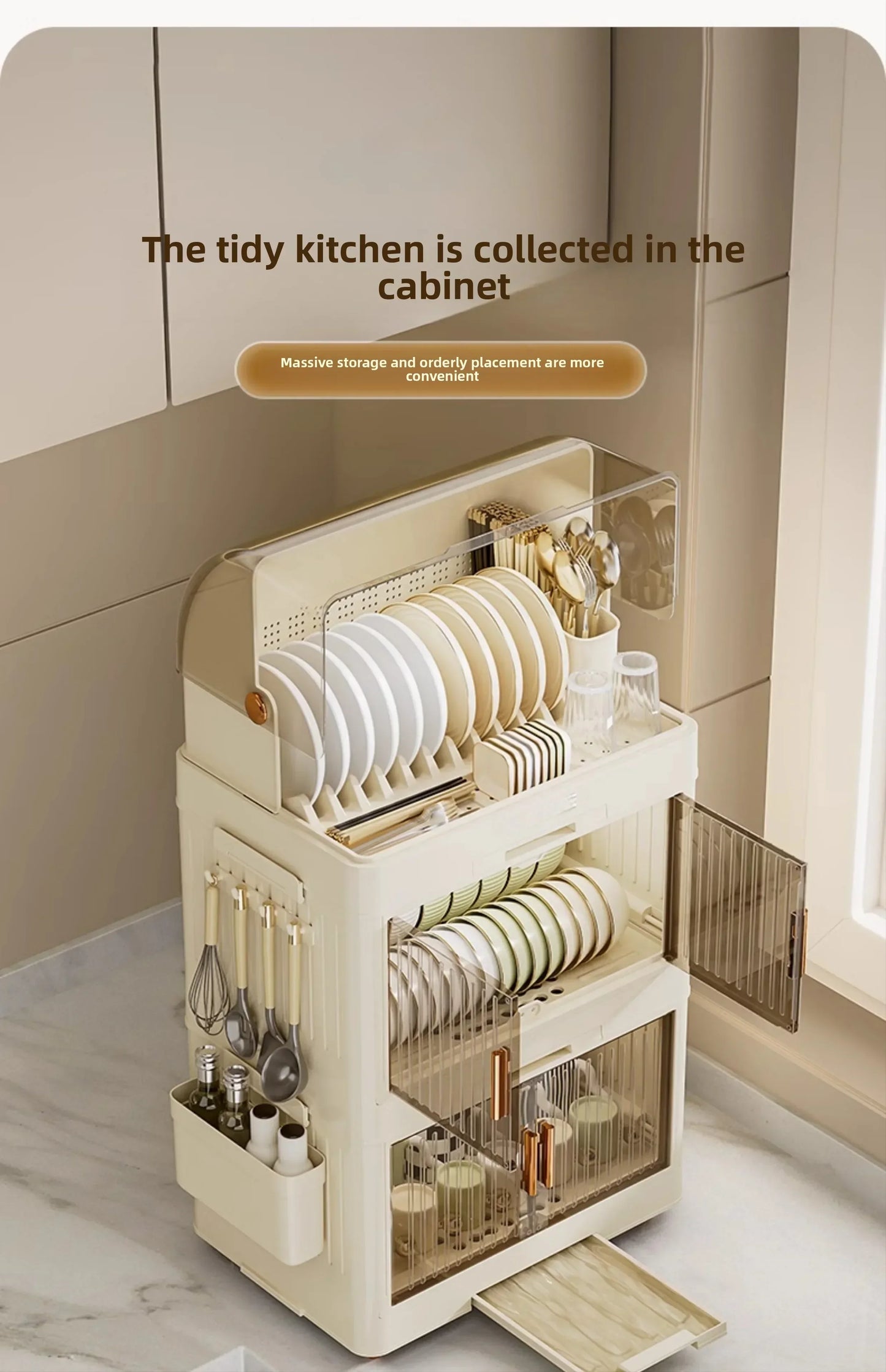 Plastic Tableware Storage Box