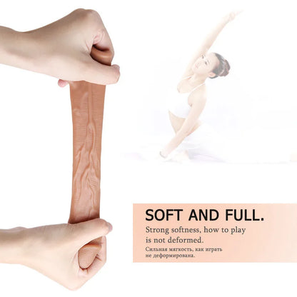 Realistic Condom Reusable Penis Sleeve Enlargement Condoms