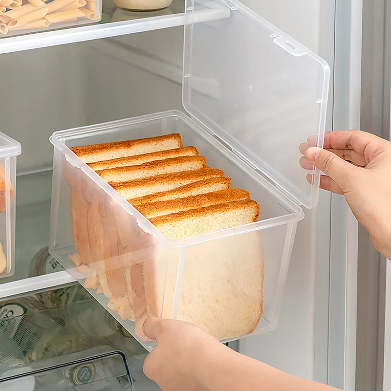 Multi-Purpose Refrigerator Organizer Bin for Kitchen Storage & Food Organization
