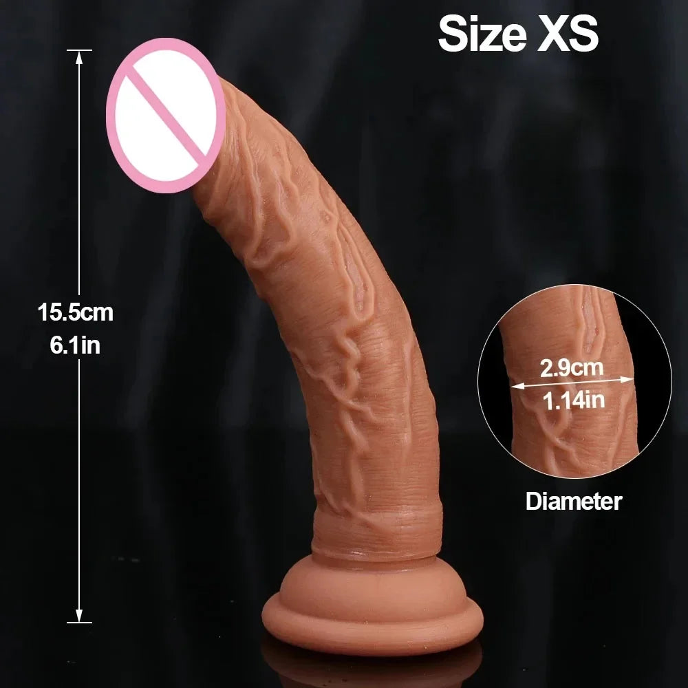Vibrating Dildo with Suction Cup
