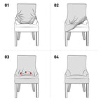 Yupartex Stretch Chair Cover - Jacquard Spandex Slipcover The Max Mall