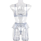 Miflame-Lingerie Women's see-through bra set The Max Mall