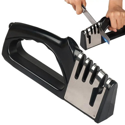 Professional Cutter Sharpener - 4-Stage Knife Sharpening System