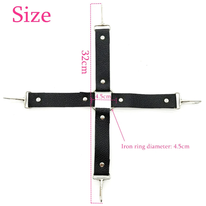 Sex Products BDSM Bondage Set Handcuffs Anal plug Tail
