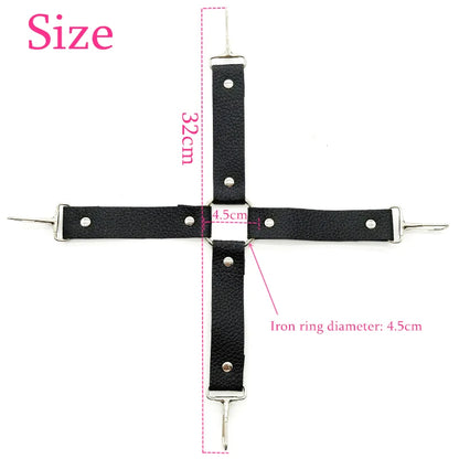 Sex Products BDSM Bondage Set Handcuffs Anal plug Tail