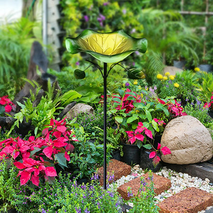 Metal Bird Bath - Vintage 5-Prong Base Iron Pedestal
