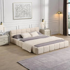DAFIFY Checkerboard Headboard Bed Frame DAFIFY