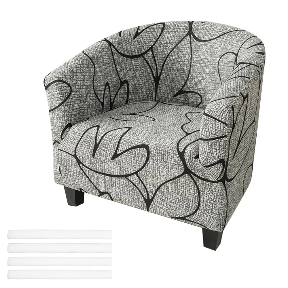 Willstar Waterproof Chair Cover - Elastic Polyester Slipcover 70-90cm