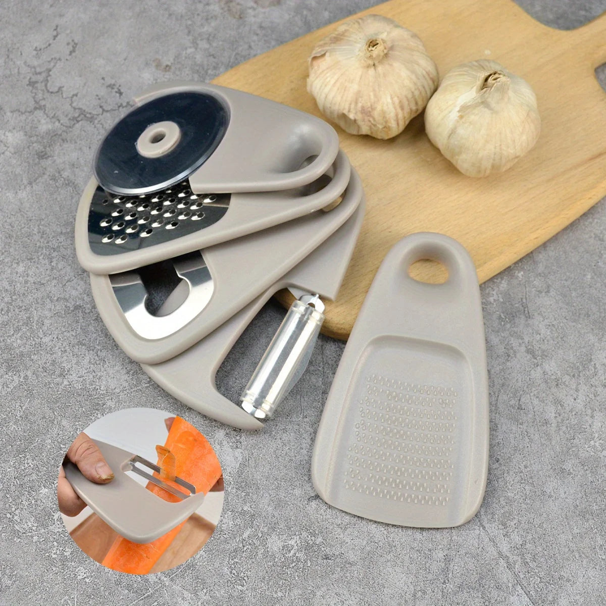 5-Piece Space-Saving Cooking Tools