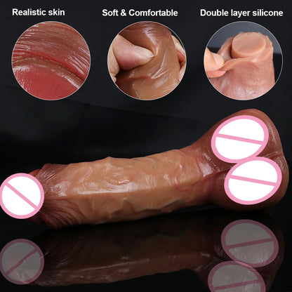 Vibrating Dildo with Suction Cup