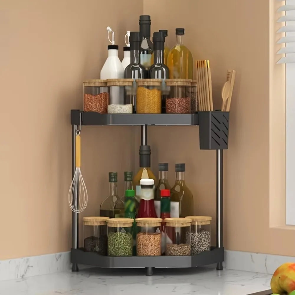 Kitchen Seasoning Shelf Spice Countertop Corner Stands The Max Mall