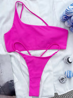 Sexy Asymmetric High Cut Micro Thong Bikini Female The Max Mall