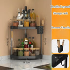 Kitchen Seasoning Shelf Spice Countertop Corner Stands The Max Mall