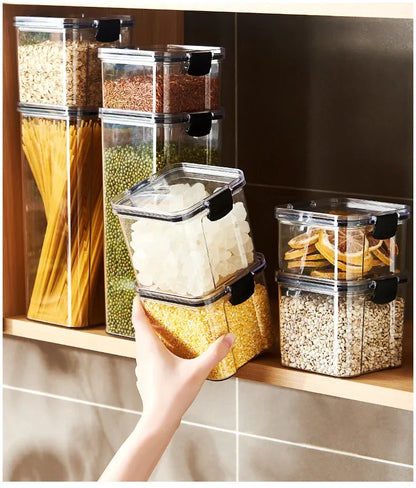Plastic Food Storage Containers with Lid