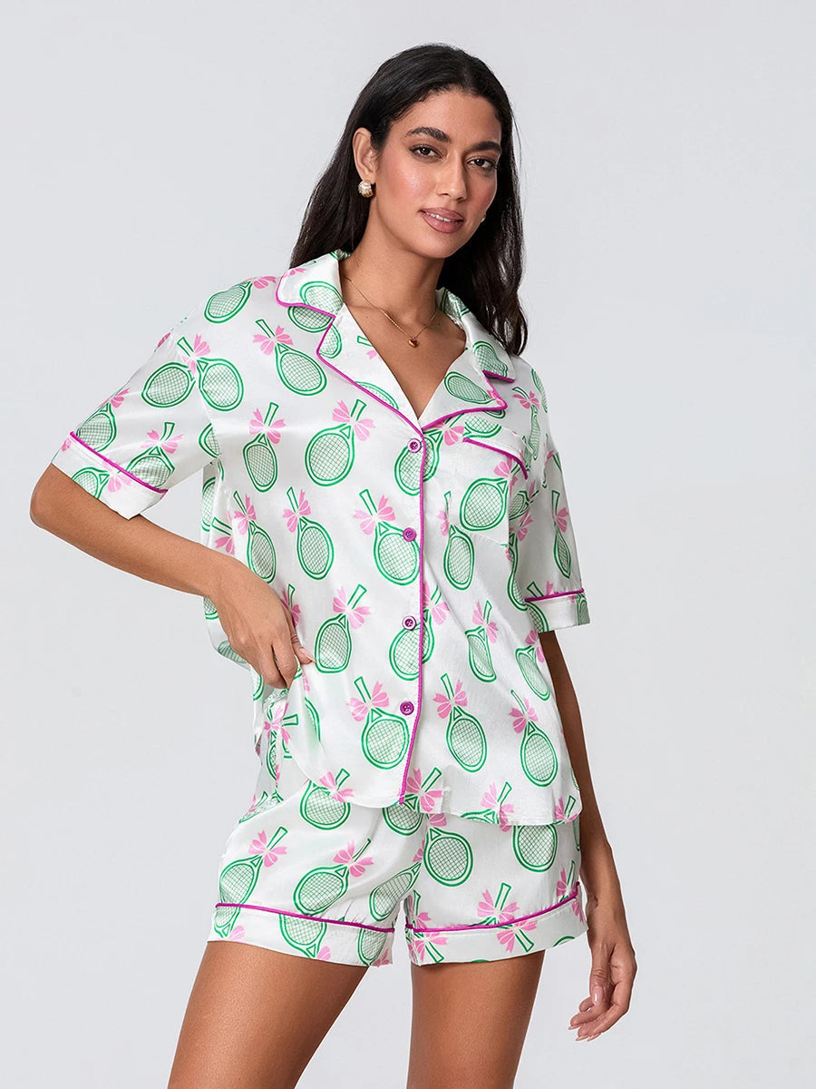 hirigin Summer Pajama Set - Cute Print hirigin