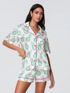 hirigin Summer Pajama Set - Cute Print hirigin