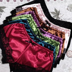Sexy Womens Lace Sleepwear Lace Nachtkleding Lingerie Sleeveless V-Neck Babydoll Pajamas Set Lingerie Tops Shorts Set Nightwear