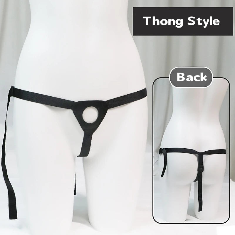 Strap On Dildo Harness Shorts for Lesbian Gay Wearable Dildo Pants for Women Couples