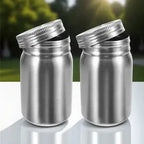 2 pcs Stainless Steel Mason Jars The Max Mall