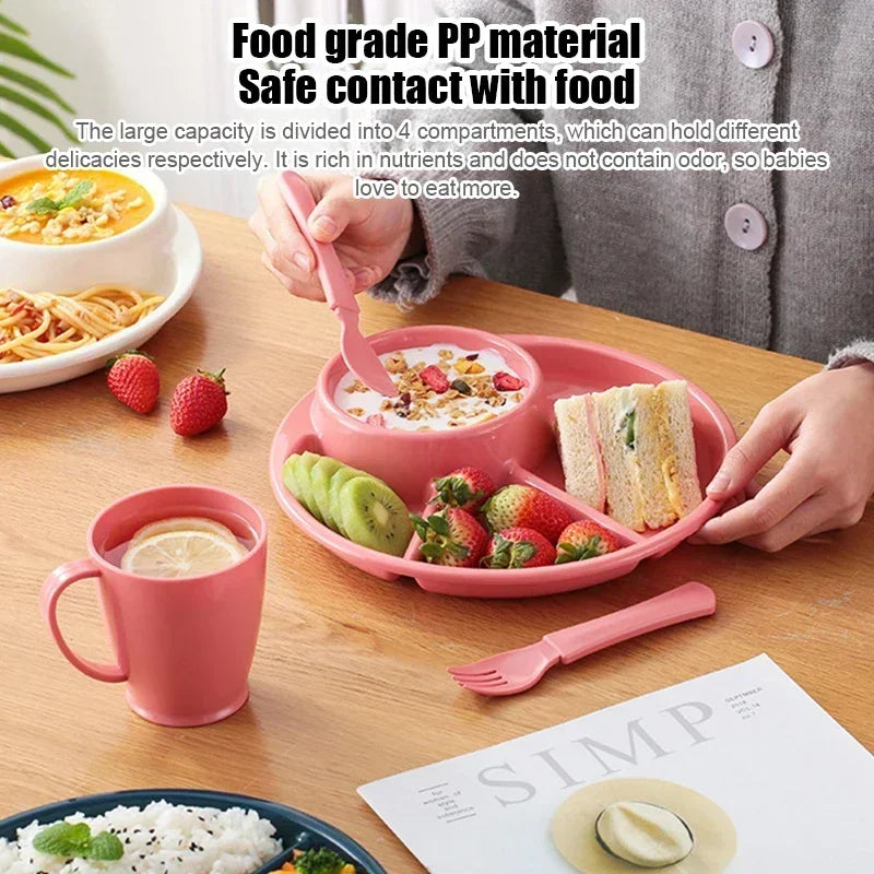 Bariatric Portion Control Divided Plate