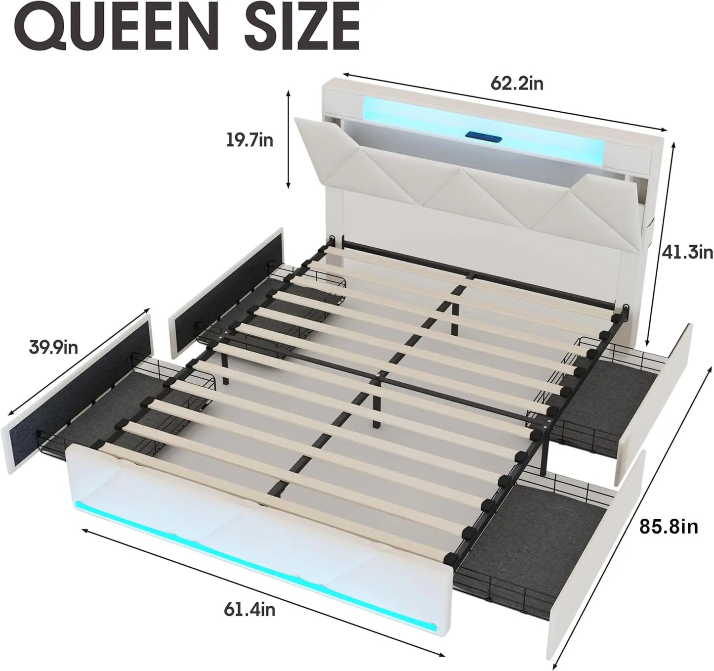 Vabches Bed Frame