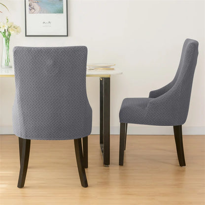 Yupartex Stretch Chair Cover - Jacquard Spandex Slipcover