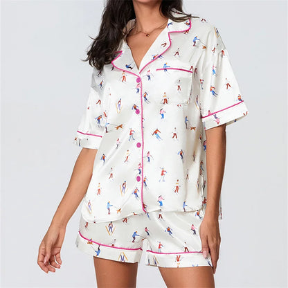 hirigin Summer Pajama Set - Cute Print