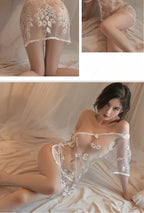 Sexy Lingerie Women Sexy Uniform Set Mesh Cheongsam Cosplay The Max Mall
