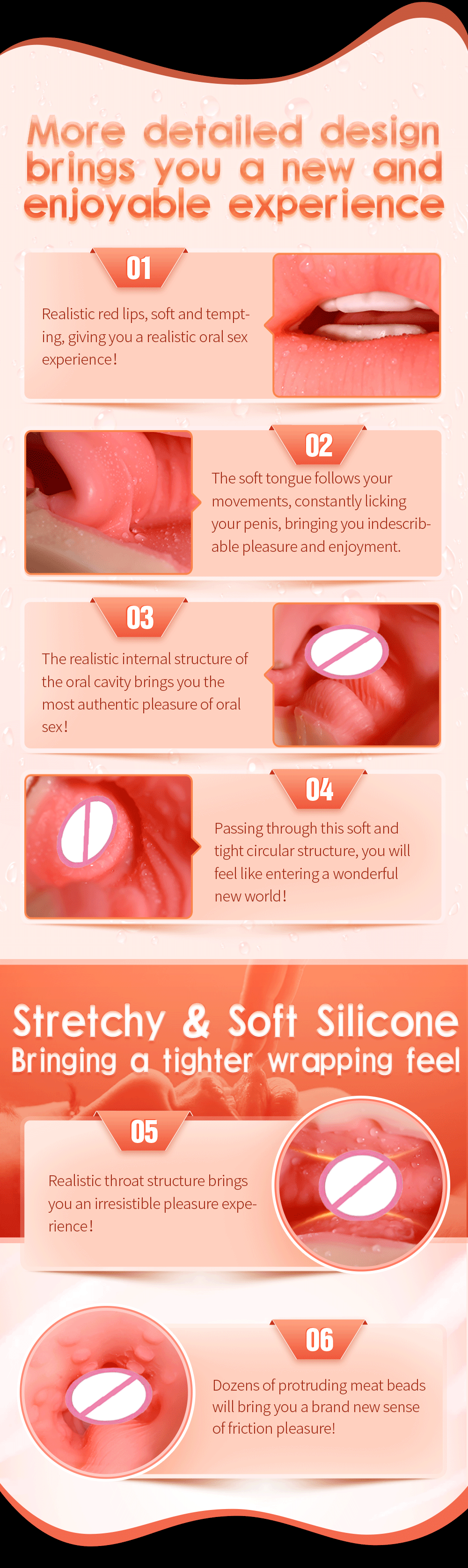 3-in-1 Male Masturbator Cup