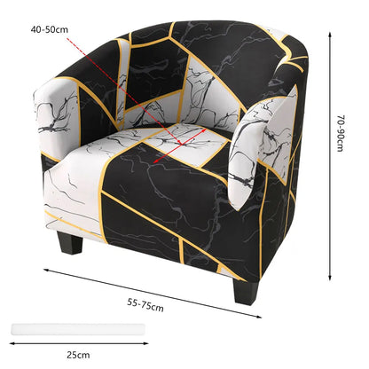 Willstar Waterproof Chair Cover - Elastic Polyester Slipcover 70-90cm