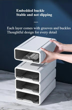 Plastic Box Desktop Organizer Drawer Makeup Storage The Max Mall