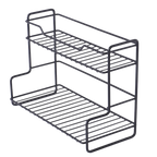Modern Kitchen Organizer Shelf Waterproof Double-layer Kitchen Storage Stand The Max Mall